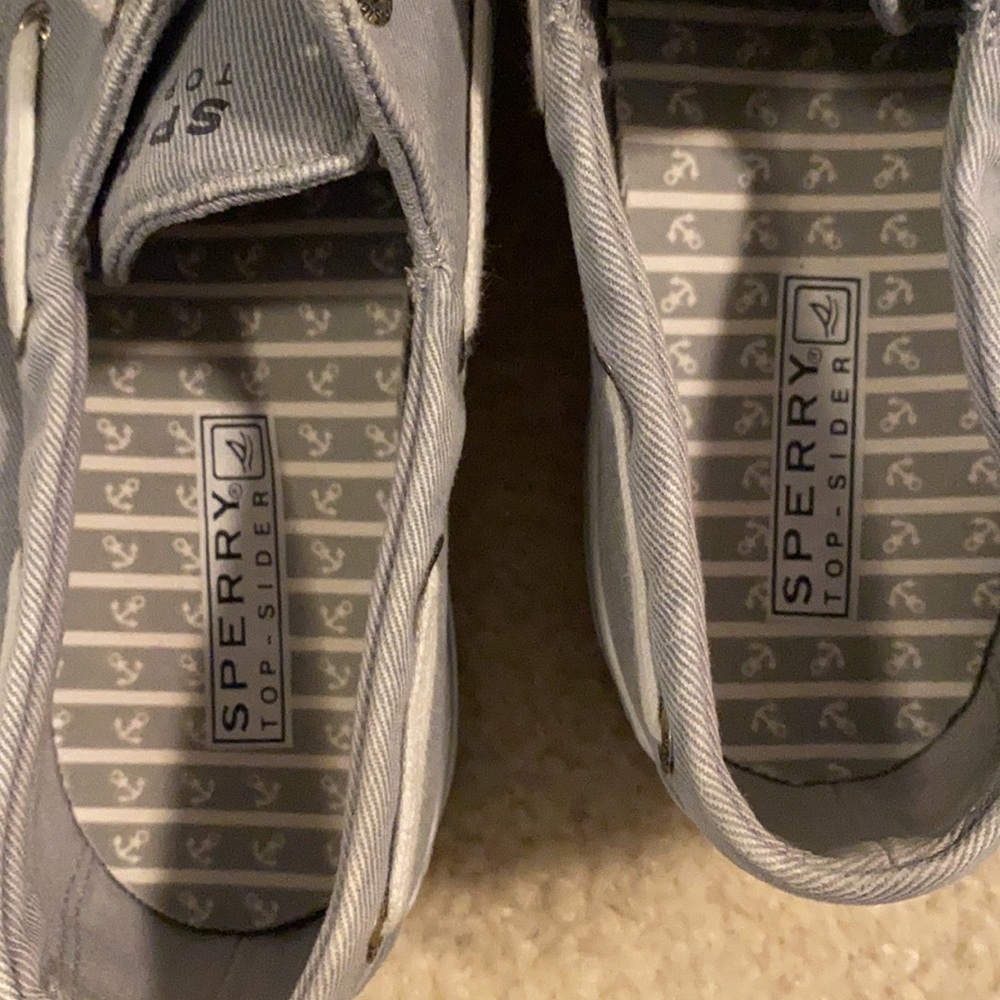 Sperry Biscayne canvas “boat” shoes size 6.5 - Picture 2 of 4